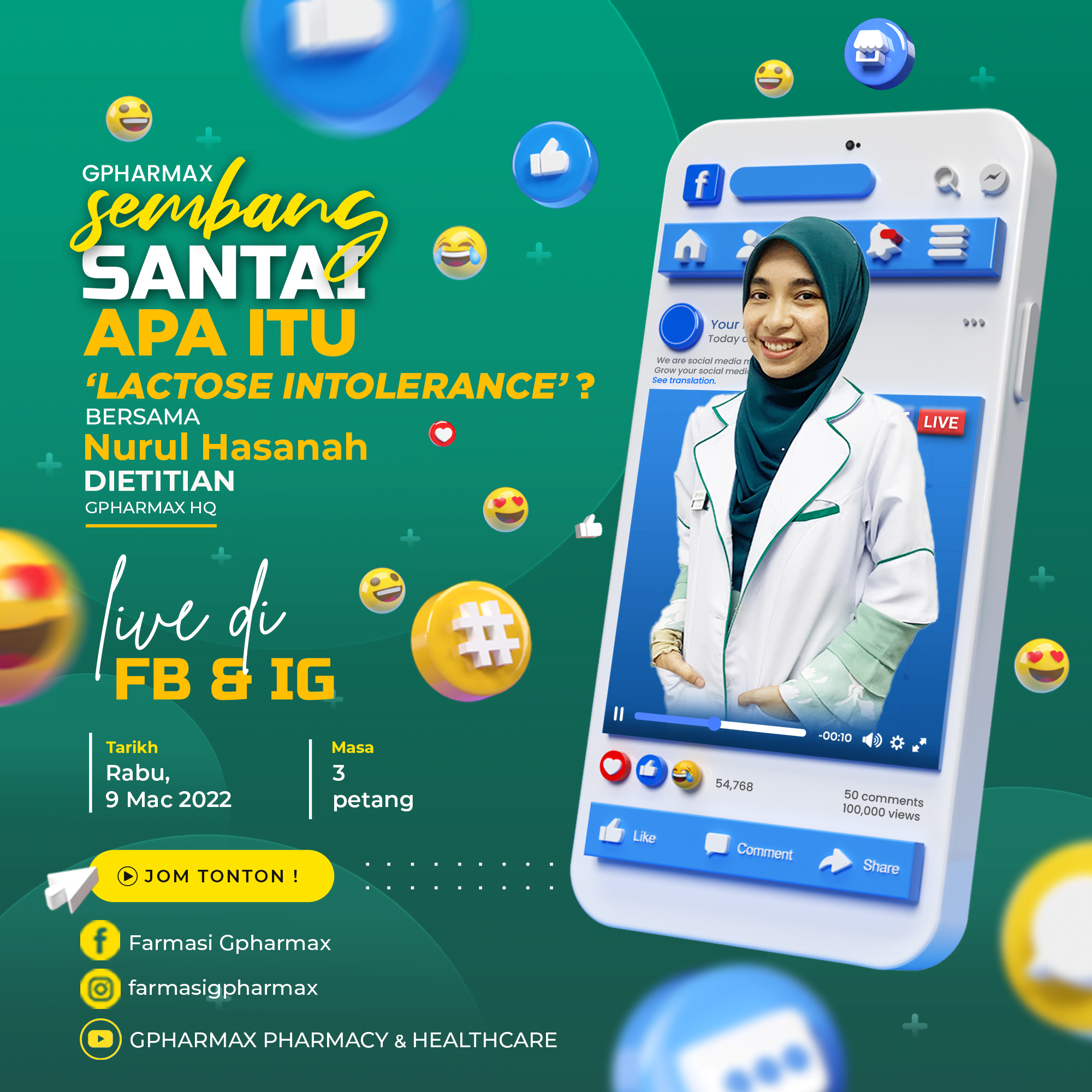 Apa Itu ‘Lactose Intolerance’ ? GPHARMAX